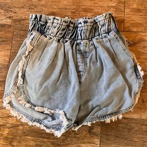 SHEIN shorts with fringe